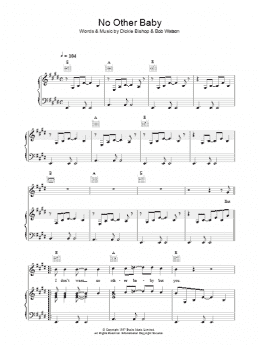 page one of No Other Baby (Piano, Vocal & Guitar Chords)