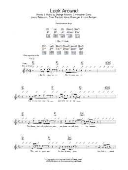 page one of Look Around (Guitar Tab)
