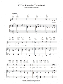 page one of If You Ever Go To Ireland (Piano, Vocal & Guitar Chords)