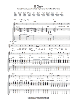 page one of If Only (Guitar Tab)