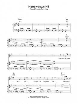 page one of Harrowdown Hill (Piano, Vocal & Guitar Chords)