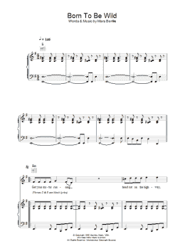 page one of Born To Be Wild (Piano, Vocal & Guitar Chords)