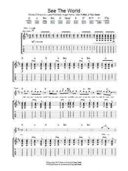 page one of See The World (Guitar Tab)