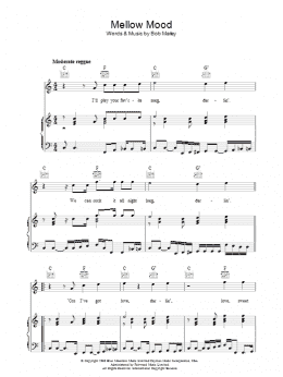 page one of Mellow Mood (Piano, Vocal & Guitar Chords)