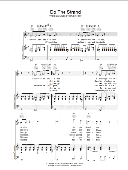page one of Do The Strand (Piano, Vocal & Guitar Chords)