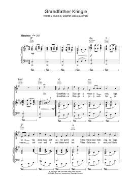 page one of Grandfather Kringle (Piano, Vocal & Guitar Chords)