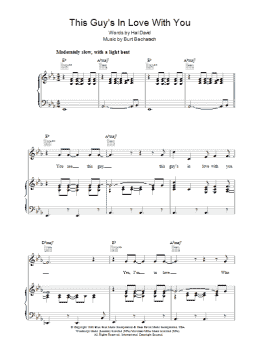 page one of This Guy's In Love With You (Piano, Vocal & Guitar Chords)