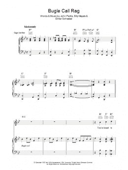 page one of Bugle Call Rag (Piano, Vocal & Guitar Chords)