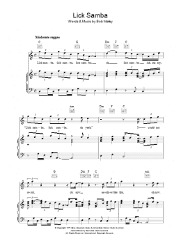 page one of Lick Samba (Piano, Vocal & Guitar Chords)