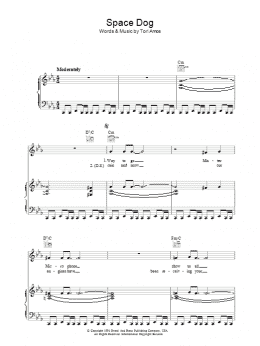 page one of Space Dog (Piano, Vocal & Guitar Chords)