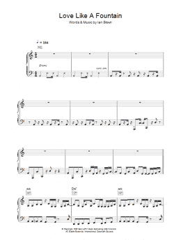page one of Love Like A Fountain (Piano, Vocal & Guitar Chords)