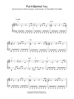 page one of Put It Behind You (Piano, Vocal & Guitar Chords)