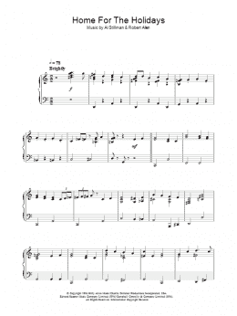 page one of (There's No Place Like) Home For The Holidays (Piano Solo)