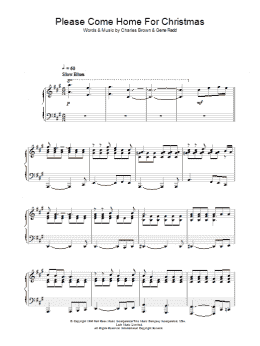 page one of Please Come Home For Christmas (Piano Solo)