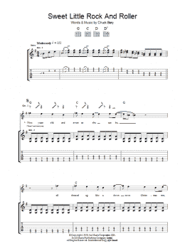 page one of Sweet Little Rock And Roller (Guitar Tab)