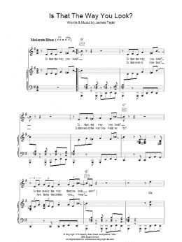 page one of Is That The Way You Look (Piano, Vocal & Guitar Chords)