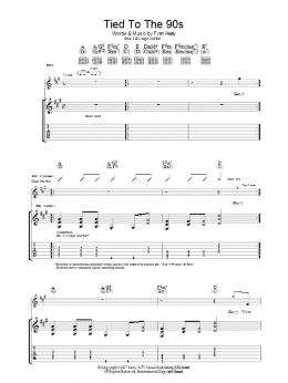 page one of Tied To The 90s (Guitar Tab)