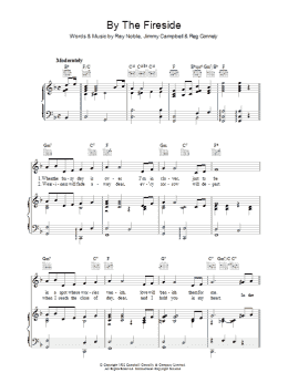 page one of By The Fireside (Piano, Vocal & Guitar Chords)
