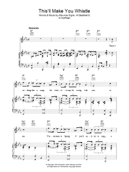 page one of This'll Make You Whistle (Piano, Vocal & Guitar Chords)