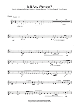 page one of Is It Any Wonder? (Piano, Vocal & Guitar Chords)