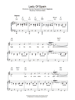 page one of Lady Of Spain (Piano, Vocal & Guitar Chords)