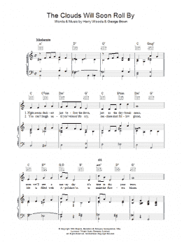 page one of The Clouds Will Soon Roll By (Piano, Vocal & Guitar Chords)