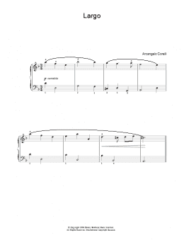 page one of Largo (Piano, Vocal & Guitar Chords)