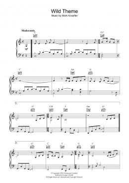 page one of Wild Theme (from Local Hero) (Piano Solo)