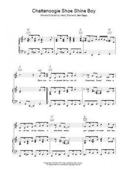page one of Chattanoogie Shoe Shine Boy (Piano, Vocal & Guitar Chords)