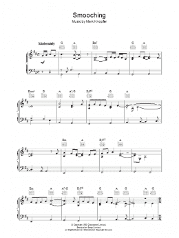 page one of Smooching (from Local Hero) (Piano Solo)