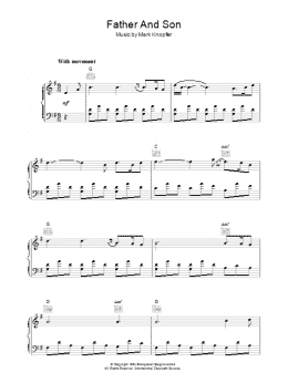 page one of Father And Son (Piano Solo)