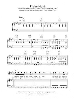page one of Friday Night (Piano, Vocal & Guitar Chords)