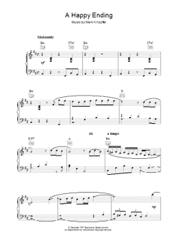 page one of A Happy Ending (from The Princess Bride) (Piano Solo)