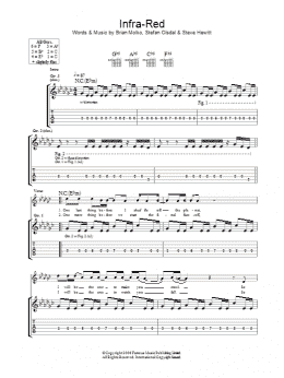 page one of Infra-Red (Guitar Tab)