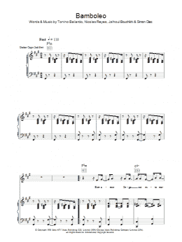 page one of Bamboleo (Piano, Vocal & Guitar Chords)