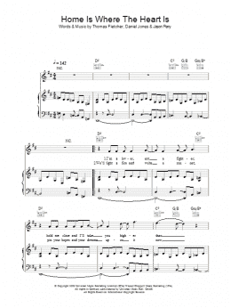 page one of Home Is Where The Heart Is (Piano, Vocal & Guitar Chords)