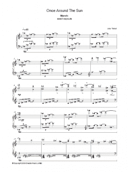 page one of March (from Once Around The Sun) (Piano Solo)