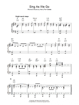 page one of Sing As We Go (Piano, Vocal & Guitar Chords)
