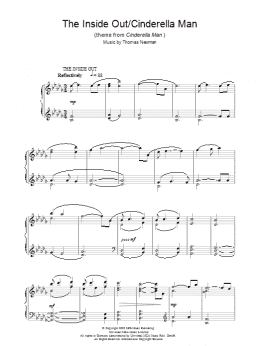page one of The Inside Out/Cinderella Man (theme from Cinderella Man) (Piano Solo)
