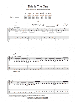 page one of This is The One (Guitar Tab)