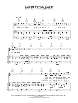 page one of Sweets For My Sweet (Piano, Vocal & Guitar Chords)
