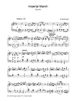 page one of Imperial March Op. 32 (Piano Solo)
