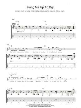 page one of Hang Me Up To Dry (Guitar Tab)