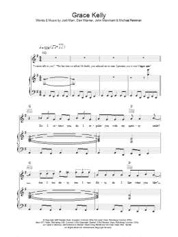 page one of Grace Kelly (Piano, Vocal & Guitar Chords)