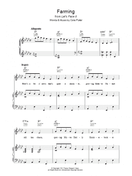 page one of Farming (Piano, Vocal & Guitar Chords)