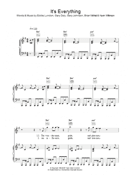 page one of It's Everything (Piano, Vocal & Guitar Chords)