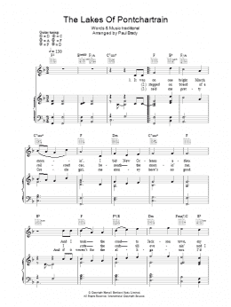 page one of The Lakes Of Pontchartrain (Piano, Vocal & Guitar Chords)
