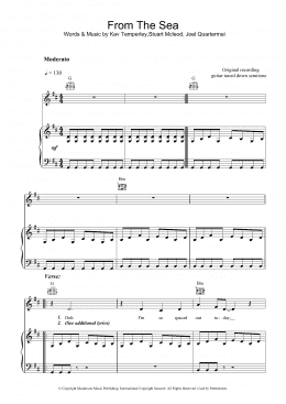 page one of From The Sea (Piano, Vocal & Guitar Chords)