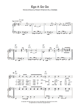 page one of Ego A Go Go (Piano, Vocal & Guitar Chords)