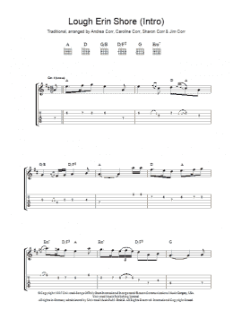 page one of Lough Erin Shore (Guitar Tab)
